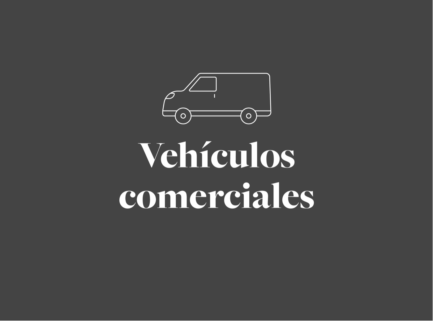 Vehículos comerciales